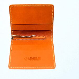 Fish Leather Wallet With Goat Inside